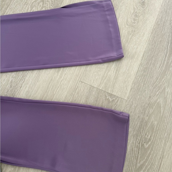 Zara Purple Boot Cut Pants - Picture 7 of 7